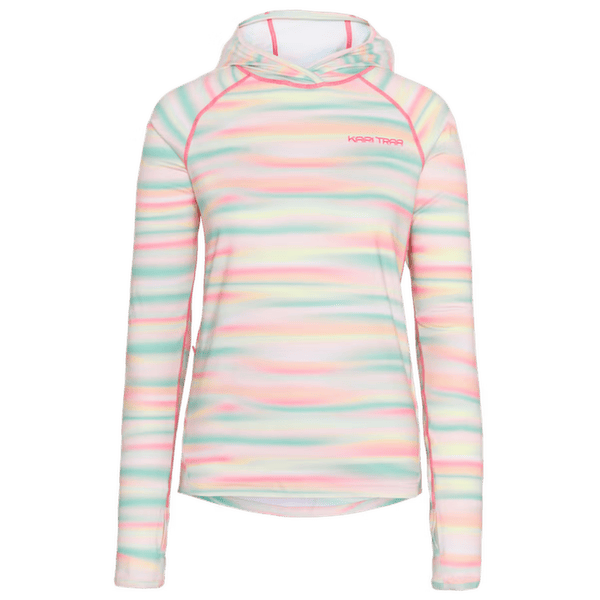 Tricou cu mânecă lungă Kari Traa SANNE SUNSHIRT AQUAT/AQUATIC