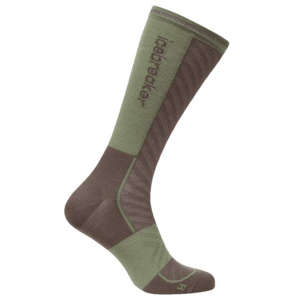 Șosete Icebreaker Merino Run+Ultralight Crew Men PORCINI/LICHEN