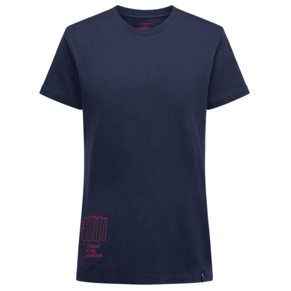 Tricou cu mânecă scurtă La Sportiva CITIZEN OF THE MOUNTAIN Women Night Sky/Azalea