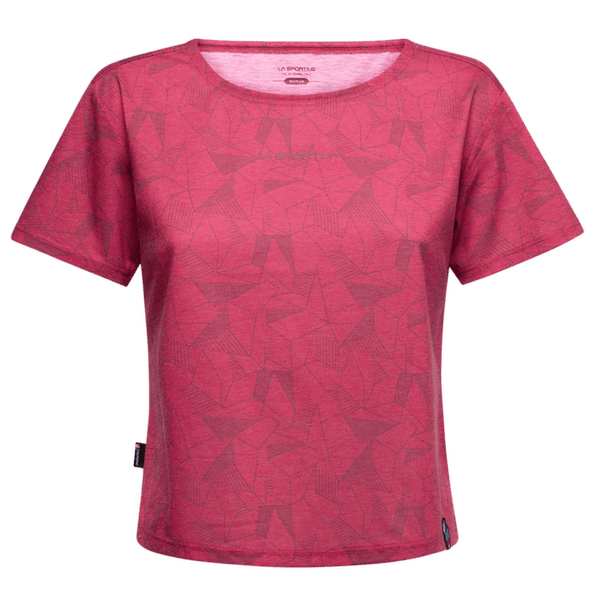 Tricou cu mânecă scurtă La Sportiva Dimension T-Shirt Women Azalea