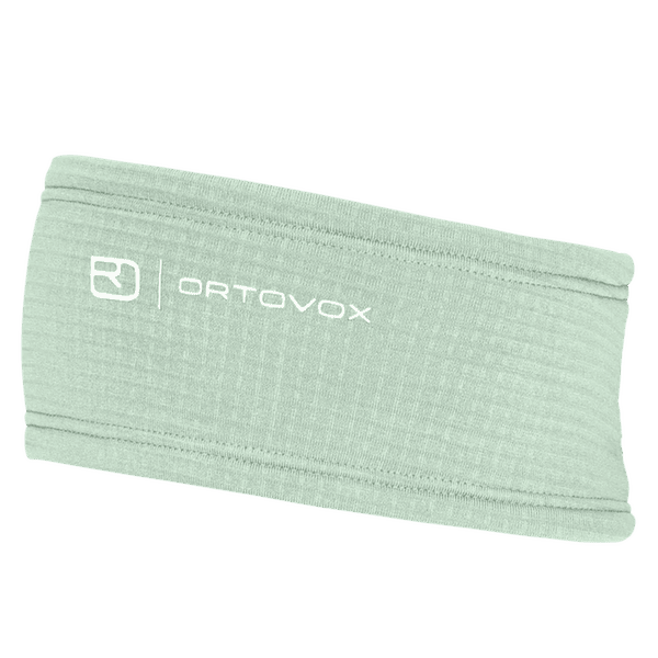 Bandă pentru cap Ortovox FLEECE GRID HEADBAND 63401 green acid