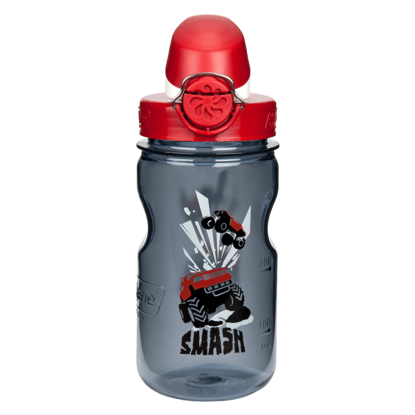 Sticlă Nalgene Clear Kids OTF Gray Smash1263-0001