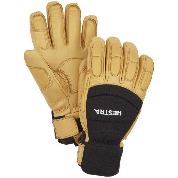 Mănuși Hestra Vertical Cut CZone Svart/Tan