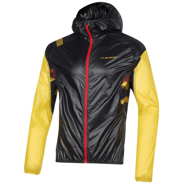 Jachetă La Sportiva BLIZZARD WINDBREAKER Jacket Men Black/Yellow