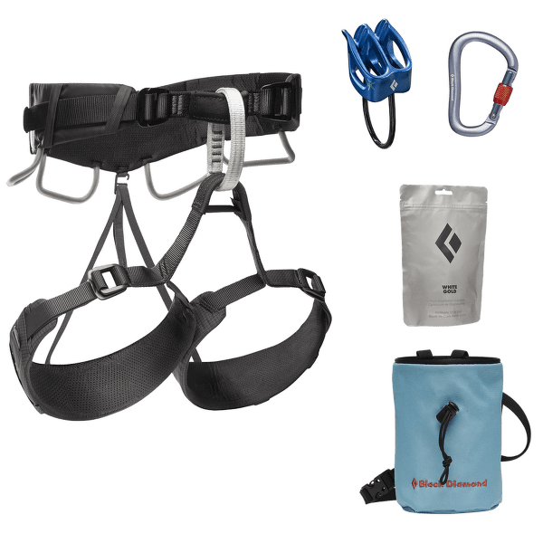Set Black Diamond MOMENTUM 4S HARNESS PACKAGE Anthracite