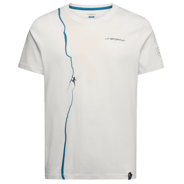 Tricou cu mânecă scurtă La Sportiva ROUTE T-SHIRT Men: Chalk/Lake