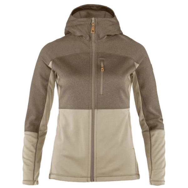 Hanorac Fjällräven Abisko Trail Fleece Women Fossil-Suede Brown