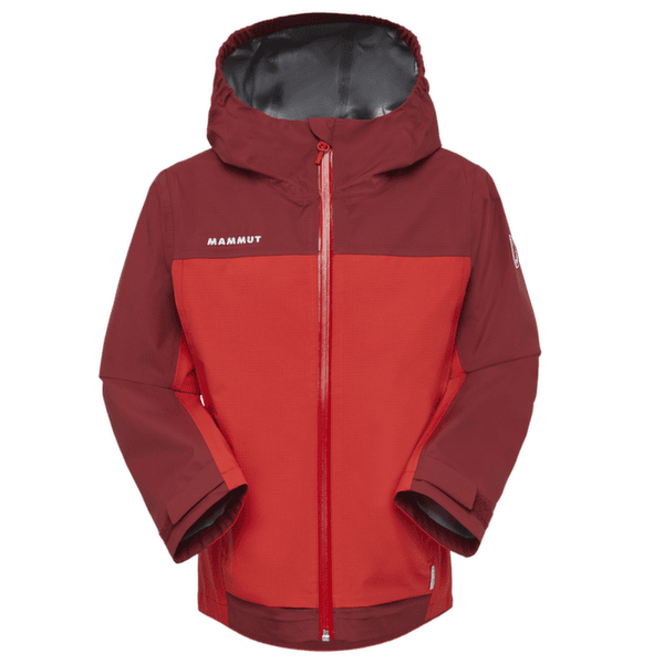 Jachetă Mammut TAISS HS HOODED JACKET KIDS 3825 mammut red-dark mammut red
