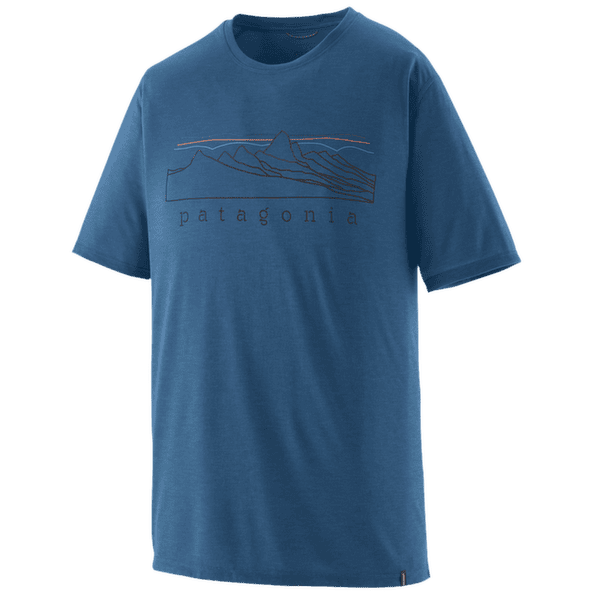 Tricou cu mânecă scurtă Patagonia Cap Cool Trail Shirt – Stratapeaks Men Aquatic Blue