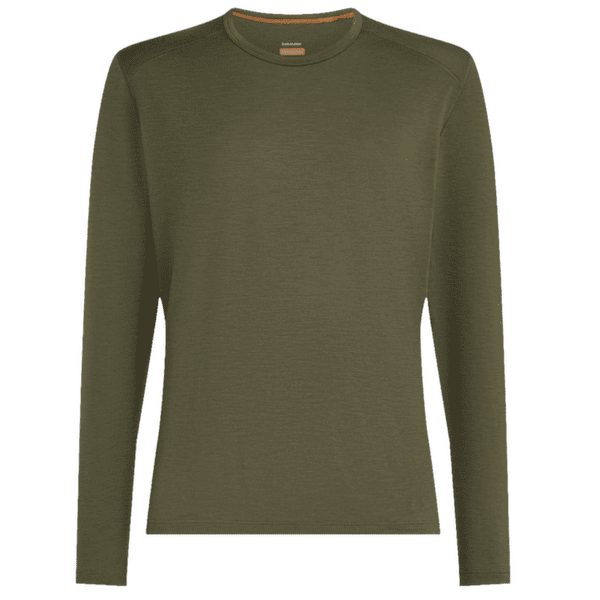 Tricou cu mânecă lungă Icebreaker Oasis LS Crewe Men (104365) DK LODEN