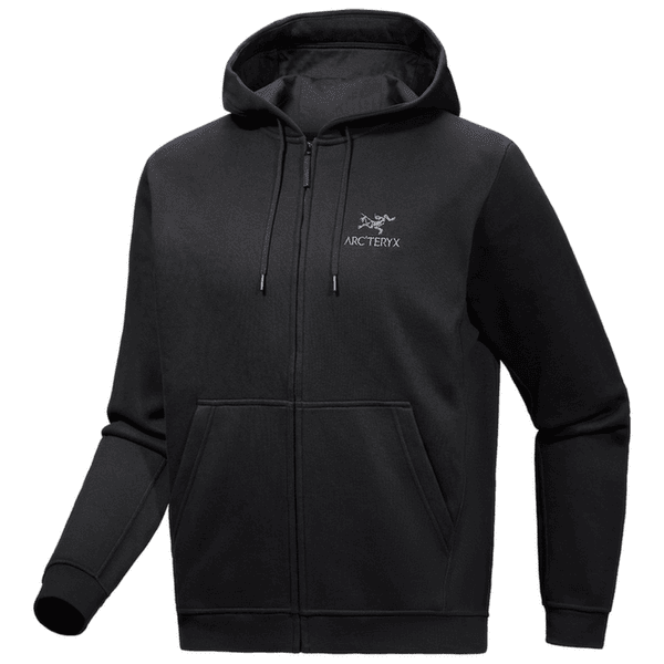 Hanorac Arcteryx Emblem Fleece Full-Zip Hoody Men Black