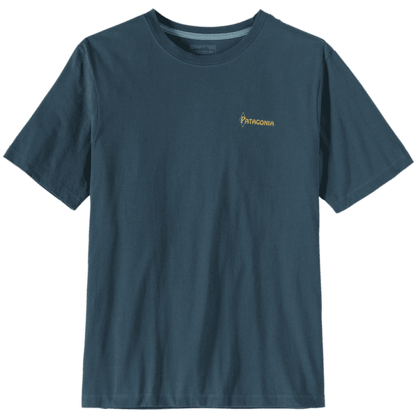 Tricou cu mânecă scurtă Patagonia WATER PEOPLE BANNER T-SHIRT Men Summit Blue