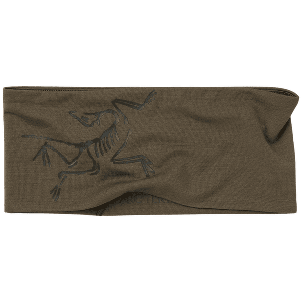 Bandă pentru cap Arcteryx Satoro Merino Headband Mongoose / Black