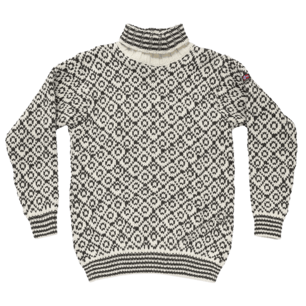 Pulover Devold Svalbard Sweater High Neck Men 020A OFFWHITE/ANTH.