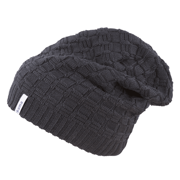 Căciuli Kama Knitted beanie A123 black 110