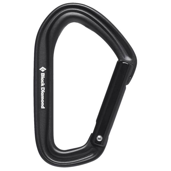 Carabină Black Diamond HOTFORGE STRAIGHT GATE Black