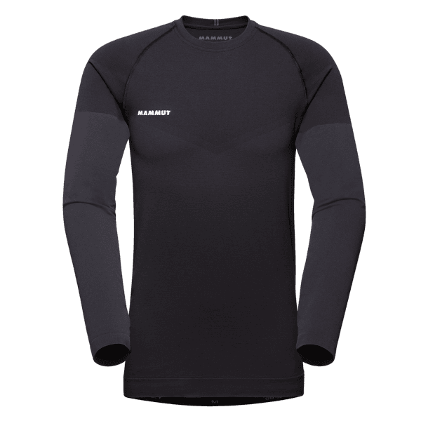 Tricou cu mânecă lungă Mammut Trift Longsleeve Men black 0001