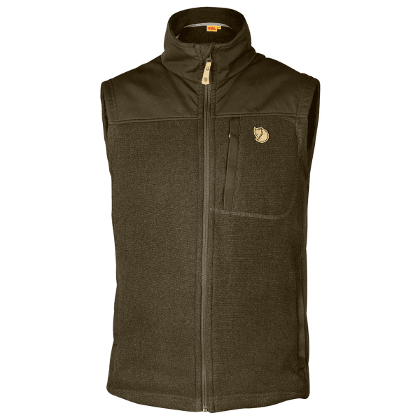 Vesta Fjällräven Buck Fleece Vest Men Dark Olive
