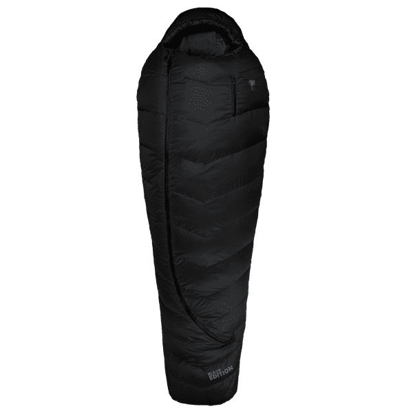 Sac de dormit Grüezi bag Biopod DownWool Subzero 185 Black Edition Black