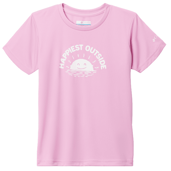 Tricou cu mânecă scurtă Columbia Fork Stream Short Sleeve Graphic Shirt Cosmos, Happier Outside 561