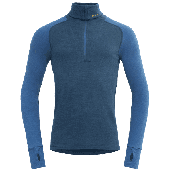 Pulover Devold Expedition Merino Silk Zip  Men 422G FLOOD/BLUE
