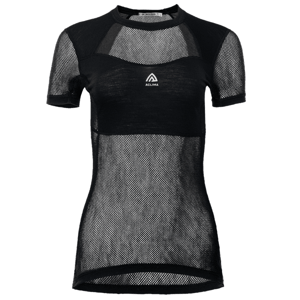 Tricou cu mânecă lungă Aclima WoolNet Light T-Shirt Women Jet Black