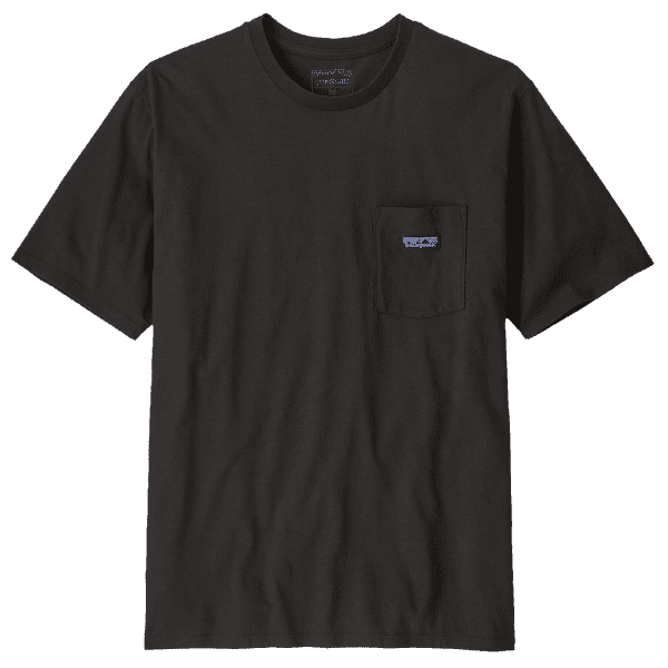 Tricou cu mânecă scurtă Patagonia Daily Pocket Tee Men Black