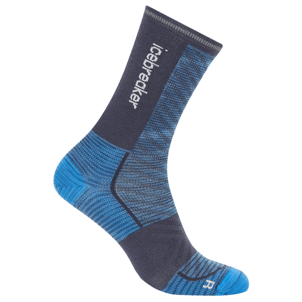 Șosete Icebreaker Merino Blend Run+ Ultralight Crew Men ARCTIC SD/GRAPHITE/SNOW