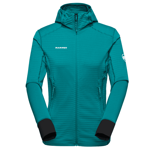 Hanorac Mammut Taiss Light ML Hooded Jacket Women 40322 deep teal-black