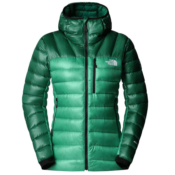 Jachetă The North Face SUMMIT BREITHORN HOODIE Women E27 NEBULA GREEN/EVERGREEN