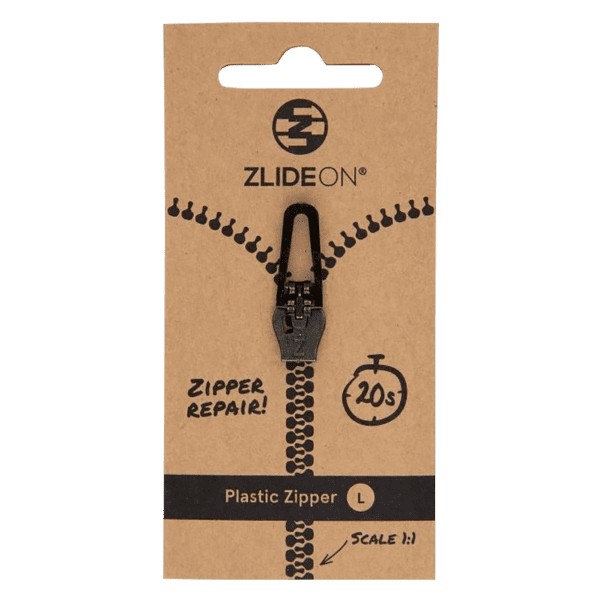 Fermoar ZlideON Repair slider for plastic zipper Black