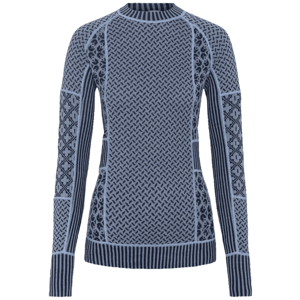 Tricou cu mânecă lungă Kari Traa Smekker LS IRIS/PASTEL LIGHT BLUE