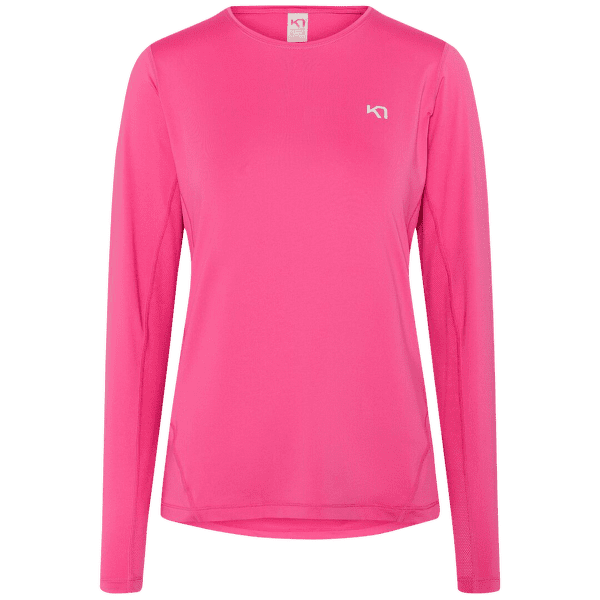 Tricou cu mânecă lungă Kari Traa Nora 2.0 Long Sleeve SPINK/BRIGHT PINK