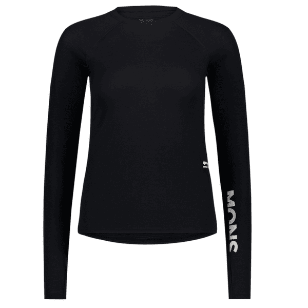 Tricou cu mânecă lungă Mons Royale Bella Merino Long Sleeve Women Black