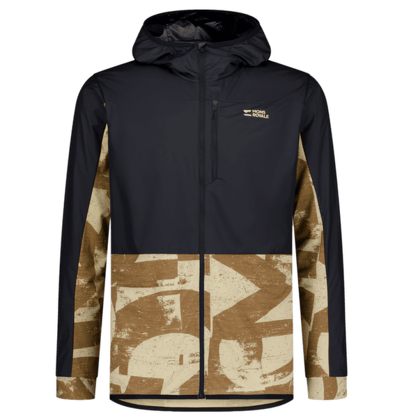 Jachetă Mons Royale Diversion Merino Wind Jacket Men Grunge/Black