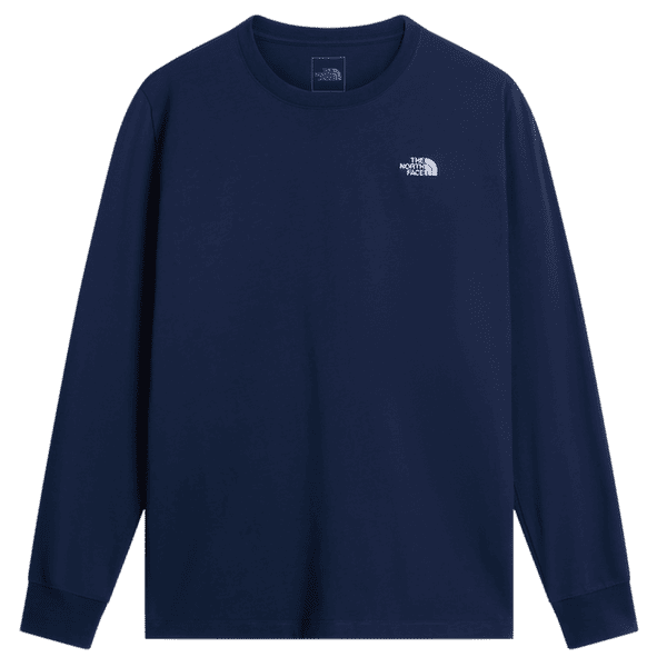Tricou cu mânecă lungă The North Face Evolution Simple Dome Regular Long Sleeve Men SUMMIT NAVY