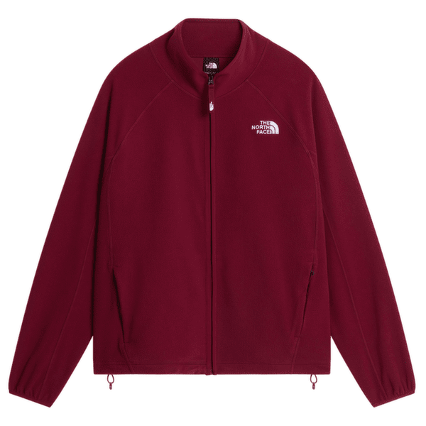 Jachetă The North Face OXARA FULL ZIP FLEECE WOMEN MVO BURGUNDY CRUSH