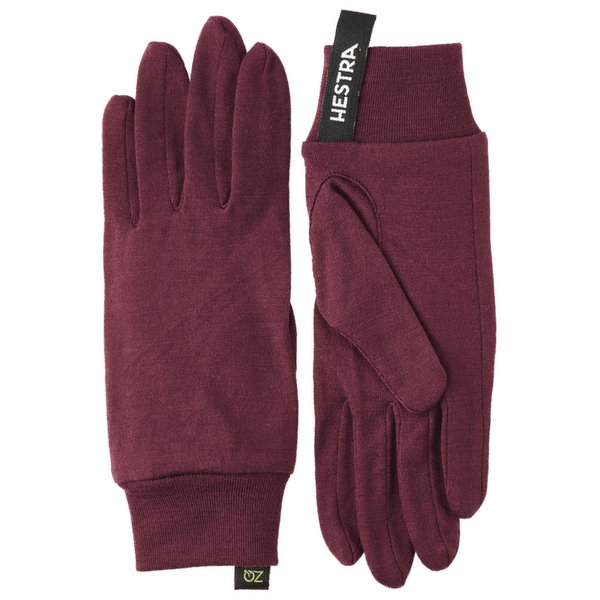 Introduceți Hestra Merino Wool Liner Active Bordeaux