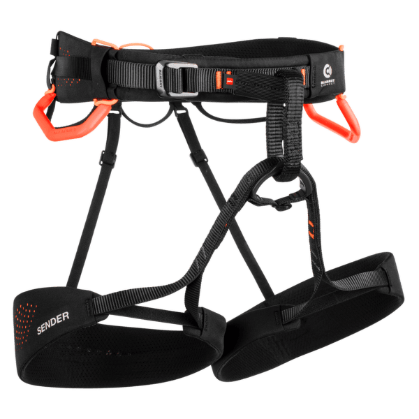 Șaua Mammut Nordwand Harness black-vibrant orange