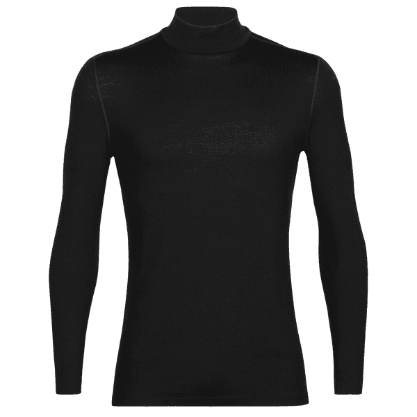 Tricou cu mânecă lungă Icebreaker 260 Tech LS Turtleneck Black