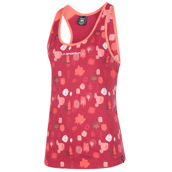 Maiou La Sportiva BOTANIC TANK Women Velvet/Flamingo