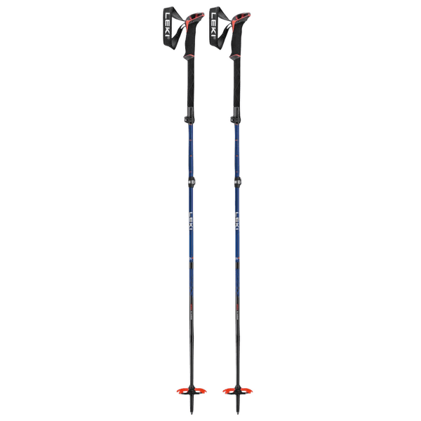Gaură Leki Sherpa FX Carbon midnight blue-darkblue-bright red