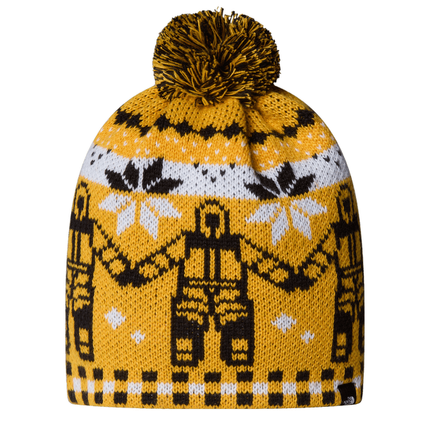 Căciuli The North Face CABIN SKI TUKE HIB SUMMIT GOLD HIM SUIT JACQUARD/POM