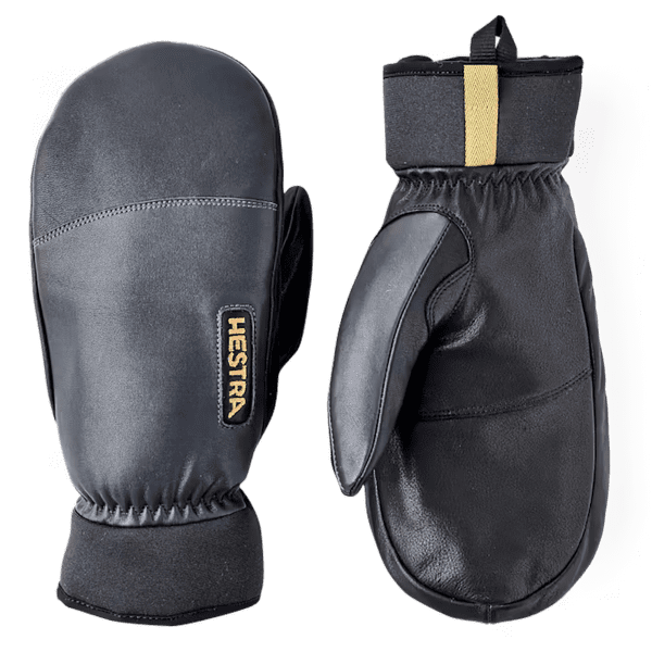 Mănuși Hestra Army Leather Wool Terry Mitt Grey