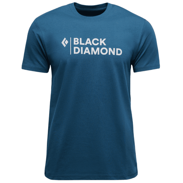Tricou cu mânecă scurtă Black Diamond Mini Stacked SS Tee Men Indigo