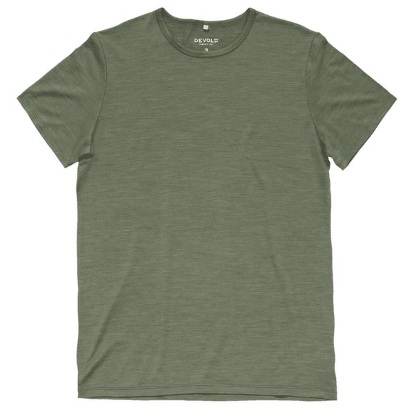 Tricou cu mânecă scurtă Devold Active Stamp Tee Men 421A FOREST