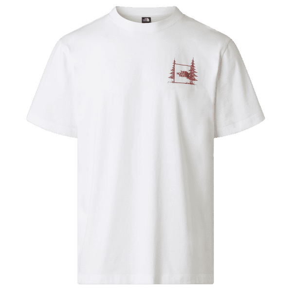 Tricou cu mânecă scurtă The North Face Camping Relaxed Short Sleeve Tee-Graphic Men TNF WHITE