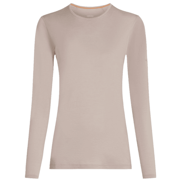 Tricou cu mânecă lungă Icebreaker Oasis LS Crewe Women (104375) PINK QUARTZ