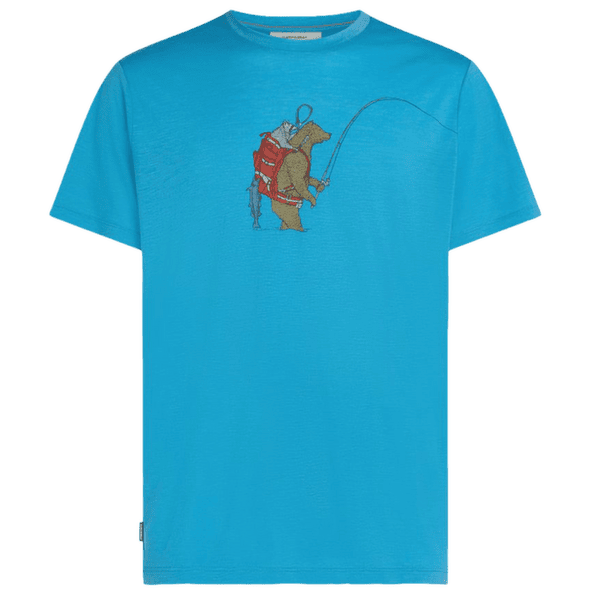 Tricou cu mânecă scurtă Icebreaker Merino 150 Tech Lite SS Tee Bear Catch Men ARCTIC