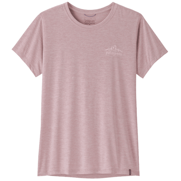 Tricou cu mânecă scurtă Patagonia Cap Cool Daily Shirt - Cloud Crag Women Quiet Violet